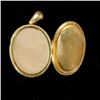 Image 4 : VICTORIAN ENAMEL, PEARL, 14K YELLOW GOLD LOCKET.