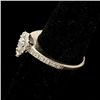 Image 2 : DIAMOND, 14K WHITE GOLD RING.