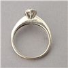 Image 3 : DIAMOND, 14K WHITE GOLD RING.