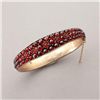 Image 3 : COLLECTION OF GARNET, SILVER GLIT, 14K Y/G JEWELRY.