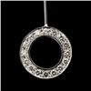 Image 2 : DIAMOND, 18K GOLD KINETIC NECKLACE.