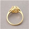 Image 3 : DIAMOND, 18K YELLOW GOLD RING.