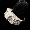 Image 2 : DIAMOND, 14K WHITE GOLD RING.
