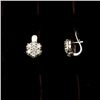 Image 2 : DIAMOND, 14K WHITE GOLD JEWELRY SUITE.