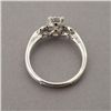 Image 3 : DIAMOND, 14K WHITE GOLD RING.