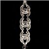 Image 3 : DIAMOND, 14K WHITE GOLD BRACELET.