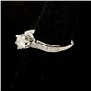 Image 2 : DIAMOND, 18K WHITE GOLD RING.