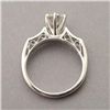 Image 3 : DIAMOND, 18K WHITE GOLD RING.
