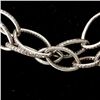 Image 3 : DIAMOND, STERLING SILVER NECKLACE.