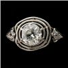 Image 1 : DIAMOND, PLATINUM, 18K YELLOW GOLD RING.