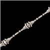 Image 1 : DIAMOND, 18K WHITE GOLD BRACELET.