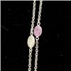 Image 2 : SAPPHIRE, STERLING SILVER NECKLACE.
