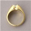 Image 3 : DIAMOND, 18K YELLOW GOLD RING.