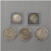 Image 1 : Five Chinese Silver Coins.
