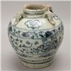 Image 1 : A Large Blue and White Ceramic Jar, 14th/15th C