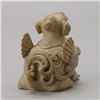 Image 2 : A Straw-Glazed Yueyao Type Ceramic Beast