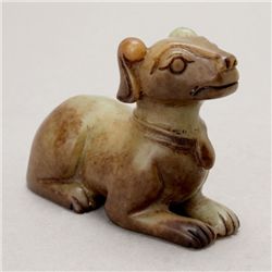 A Jade Model of a Dog