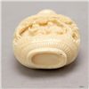 Image 5 : A Carved Ivory Snuff Bottle*