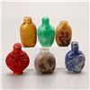 Image 1 : A Group of Six Snuff Bottles