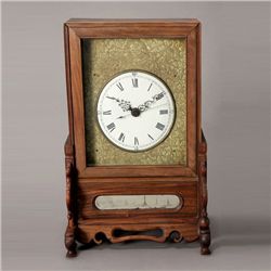 A Chinese Table Clock, Early 20th Century