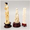 Image 2 : Three Carved Ivory Figures*