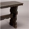 Image 3 : A Carved Wood Side Table