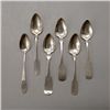 Image 2 : Thirty-four Coin Silver Table and Tea Spoons