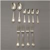 Image 1 : Ten Schultz & Fischer Sterling Forks and Spoons