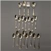 Image 1 : Eighteen Sterling Gorham Spoons and a Fork (19)