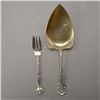 Image 2 : 10 Assembled Whiting Sterling Spoons and Pie Server