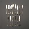 Image 1 : 13  Sterling Butter Knives and Spreaders