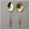 Image 3 : Nine Art Nouveau Sterling Spoons and a Fork