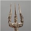 Image 2 : English Sterling Serving Fork in the Rococo Style