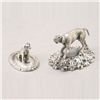 Image 1 : Two English Victorian Metal Figures of Dogs