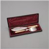 Image 2 : Two Piece Silver Plate Fish Set with Bone Handles