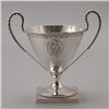 Image 1 : Swedish Neoclassical 2 Handled Silver Covered Sugar