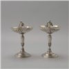 Image 2 : Pair of Louis XVI Style Sterling Compotes
