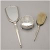 Image 1 : International 3 Piece Sterling Mounted Dresser Set,