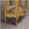 Image 4 : Louis XV Style Giltwood Vitrine