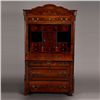 Image 1 : Late Empire Mahogany Secretaire a Abbant, 19th C