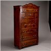 Image 4 : Late Empire Mahogany Secretaire a Abbant, 19th C