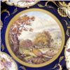Image 2 : Two Derby Porcelain Handpainted Dishes