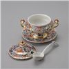 Image 4 : English Three Piece Imari Set: