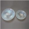 Image 1 : Two French Opalescent Glass Center Bowls