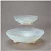 Image 4 : Two French Opalescent Glass Center Bowls