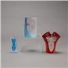 Image 2 : Four Matt Jonasson Paperweight & Vase
