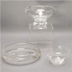 Three Steuben Bowls