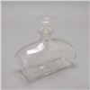 Image 2 : Set of Four Glass Ship's Decanter in Wood Box