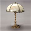 Image 1 : Devoto Gilt Metal Slag Lamp