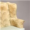 Image 2 : George III Upholstered Wing Back Arm Chair, 18th C